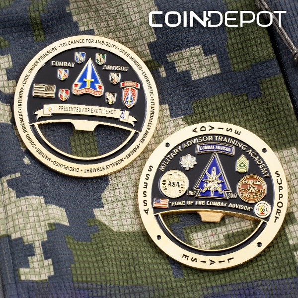 Military Training Academy Challenge Coins by Coin Depot-1-1